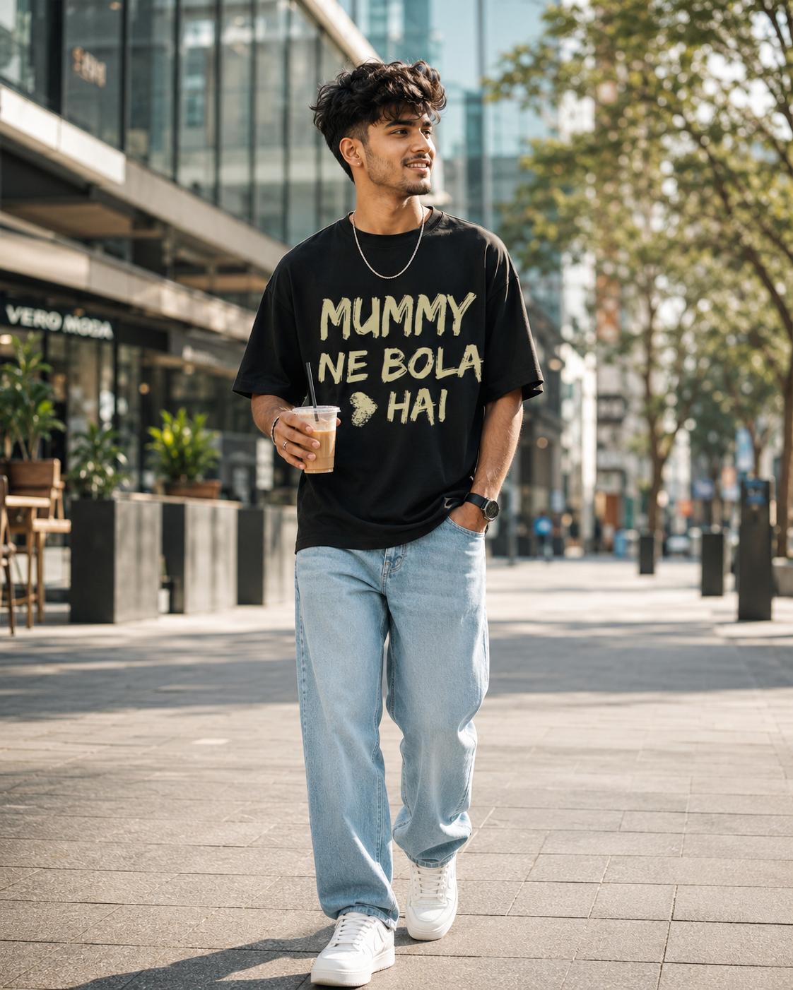 MUMMY NE BOLA HAI – OVERSIZED UNISEX T-SHIRT